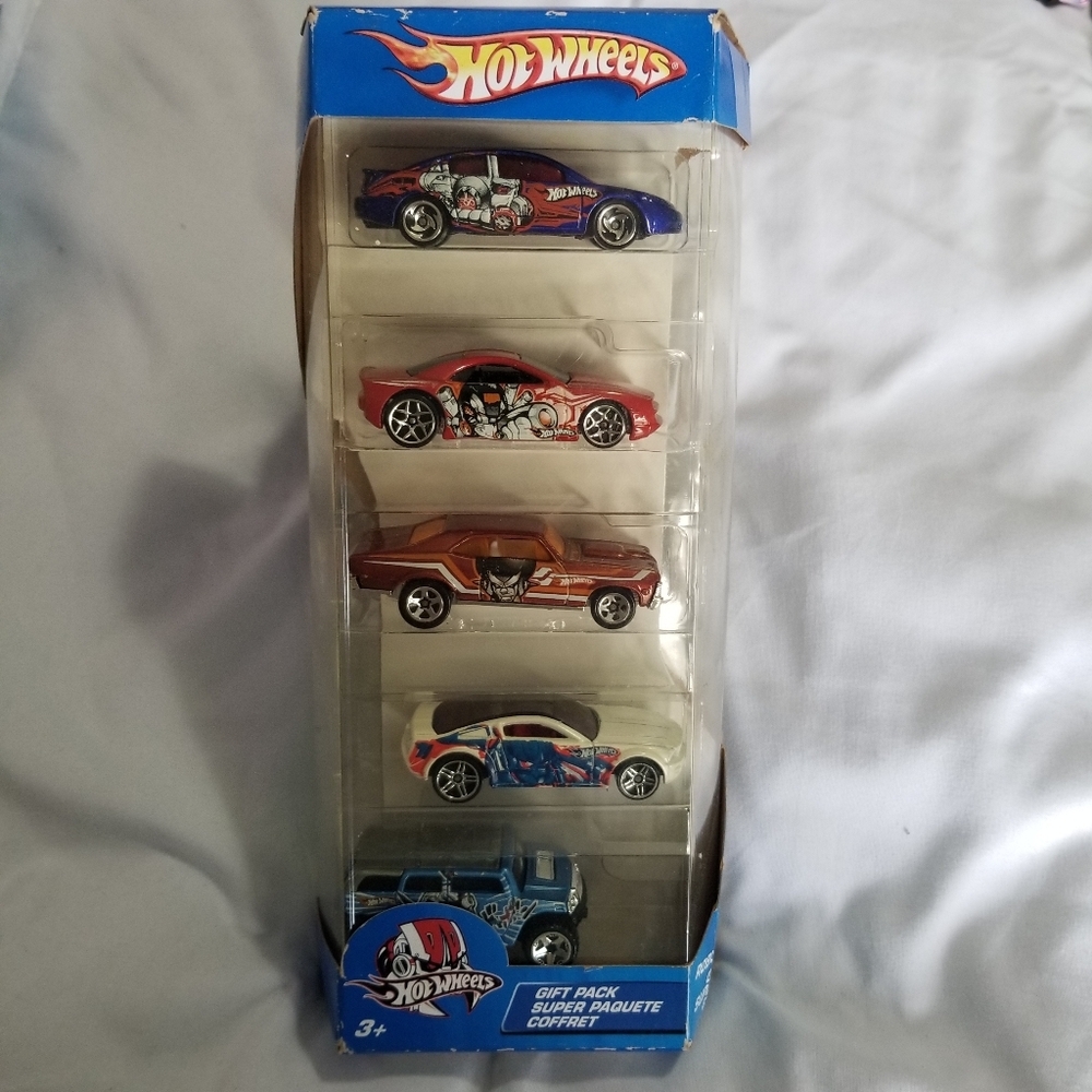 Hot Wheels 5 Pack Robo-Revenge Cars New In Package